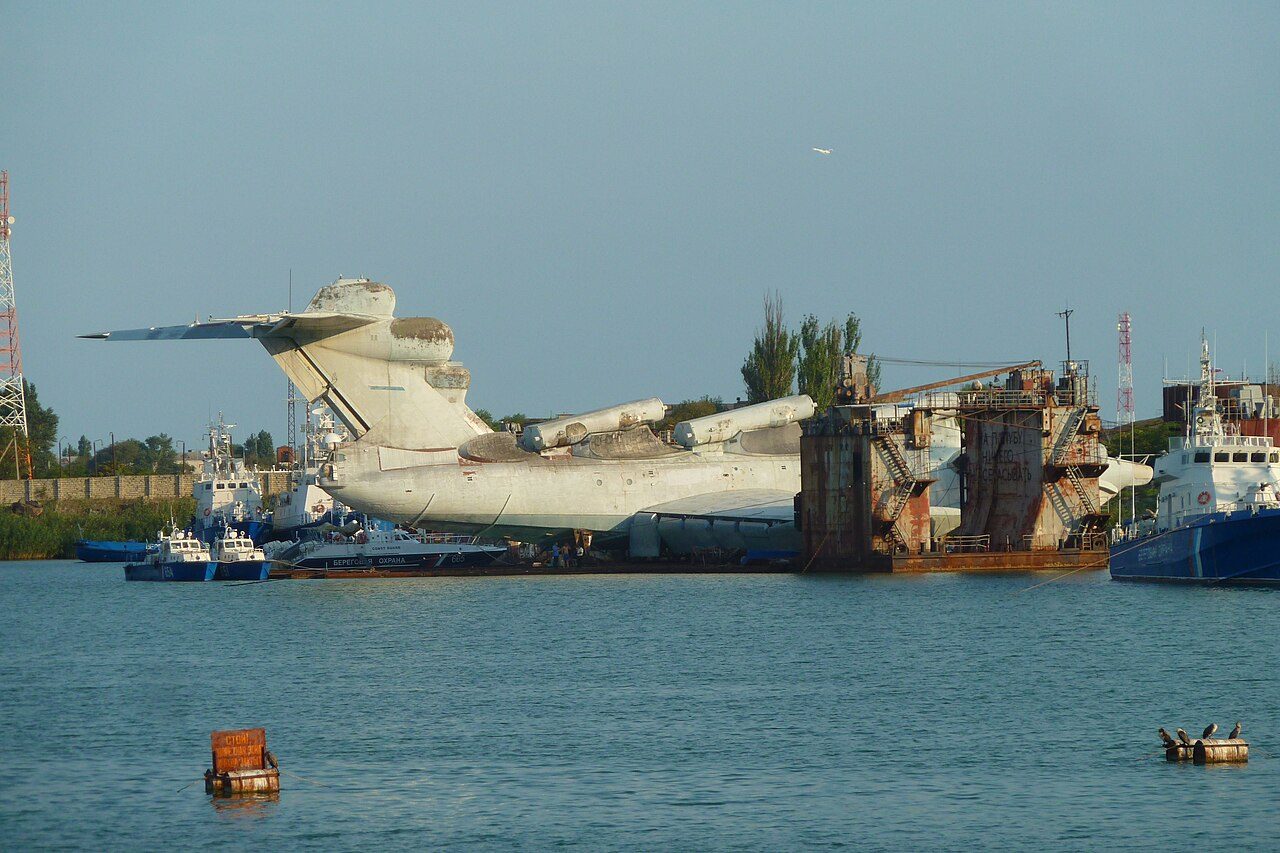 Lun Ekranoplan (Caspian Sea Monster)